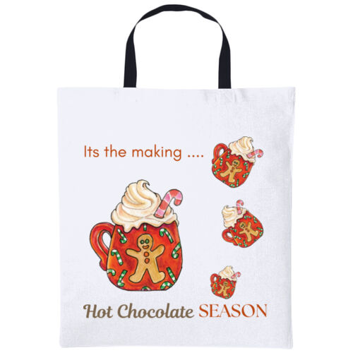 Hot Chocolate SEASON - Varsity cotton shopper short handle Thumbnail